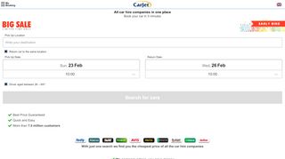 
                            8. Car hire | Carjet always finds you the cheapest price