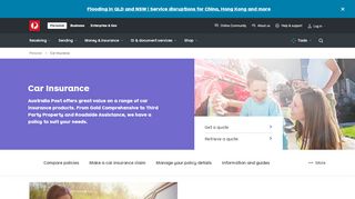 
                            12. Car Insurance - Compare and Get Quote Online - Australia Post