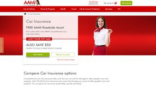 
                            3. Car Insurance - Easy Car Insurance Quotes Online | AAMI