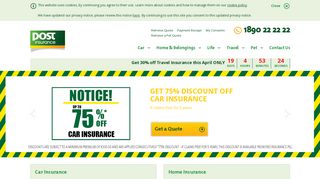 
                            10. Car Insurance & Home Insurance - Post Insurance Ireland