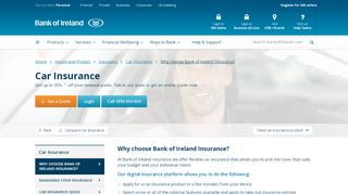 
                            7. Car insurance options - Bank of Ireland