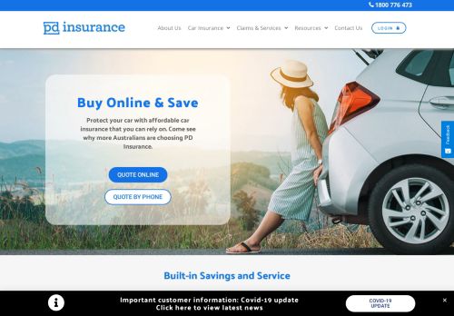 
                            7. Car Insurance Quotes - Single & Multi Car | PD Insurance
