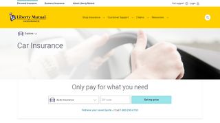 
                            11. Car Insurance – Save on Auto Coverage | Liberty Mutual