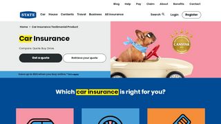 
                            5. Car insurance | Save up to $50 when you buy online | State NZ