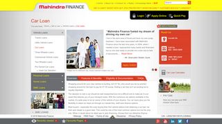 
                            6. Car Loan - Avail an Auto Loan at Attractive Interest Rates - Mahindra ...