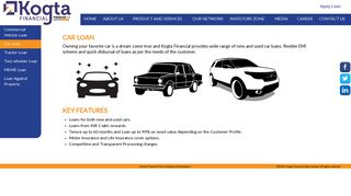 
                            7. Car Loan - Kogta Financial India Limited