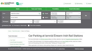 
                            9. Car Parking at Iarnród Éireann Irish Rail Stations