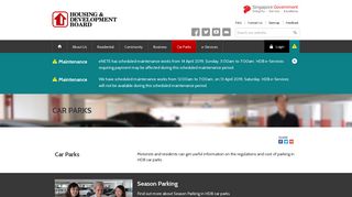 
                            12. Car Parks - Housing & Development Board (HDB)