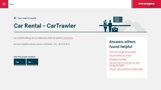 
                            10. Car Rental - CarTrawler