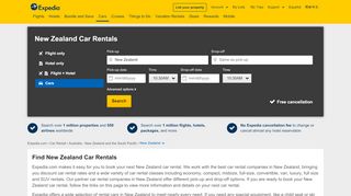 
                            8. Car Rental New Zealand - Expedia