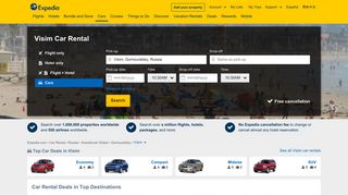 
                            5. Car Rental Visim : Cheap Rental Car Deals | Expedia