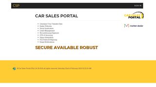 
                            7. Car Sales Portal