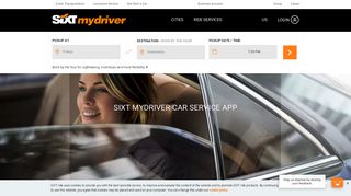 
                            4. Car Service App | Download The App | Sixt mydriver