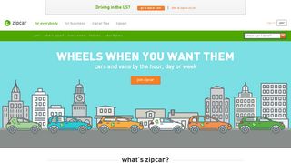 
                            6. Car Sharing & Club | Cheap Alternative to Car Hire | Zipcar UK