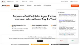 
                            3. Car Sign Up as a Sales Agent Partner | AutoDeal Philippines