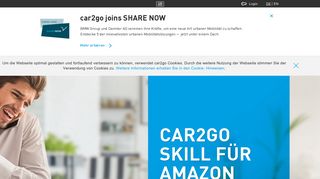 
                            8. car2go Skill für Amazon Alexa