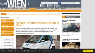 
                            6. car2go Wien - Preise, Anmeldung, App-Download - Stadt-Wien.at