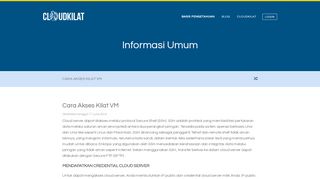 
                            11. Cara Akses Kilat VM — Basis Pengetahuan CloudKilat