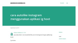 
                            10. cara autolike instagram menggunakan aplikasi ig hoot
