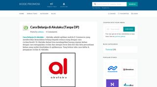 
                            12. Cara Belanja di Akulaku (Tanpa DP)