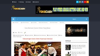 
                            11. Cara Bermain Casino Online Yang Benar - Agen Tokecash