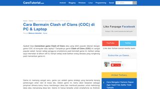 
                            5. Cara Bermain Clash of Clans (COC) di PC & Laptop - CaraTutorial.com