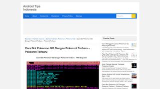 
                            10. Cara Bot Pokemon GO Dengan Pokecrot Terbaru - Pokecrot Terbaru ...