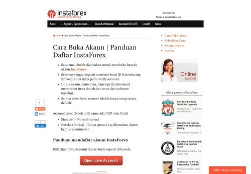 
                            4. Cara Buka Akaun | Panduan Daftar InstaForex - InstaForex ...