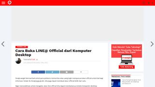 
                            5. Cara Buka LINE@ Official dari Komputer Desktop – Inwepo
