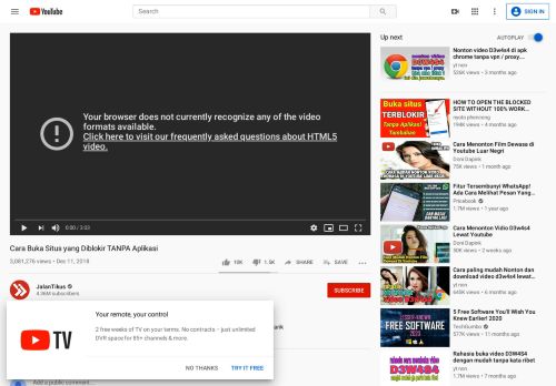 
                            8. Cara Buka Situs yang Diblokir TANPA Aplikasi - YouTube