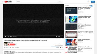 
                            7. Cara Cek Pulsa Kuota dan SMS Telkomsel via Aplikasi My ...