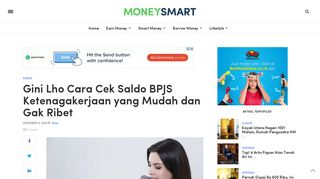 
                            5. Cara Cek Saldo BPJS Ketenagakerjaan Paling Cepat dan Gak Ribet