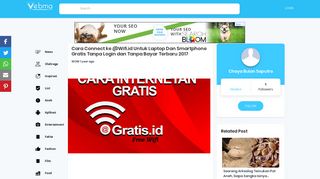 
                            5. Cara Connect ke @Wifi.id Untuk Laptop Dan Smartphone Gratis ...