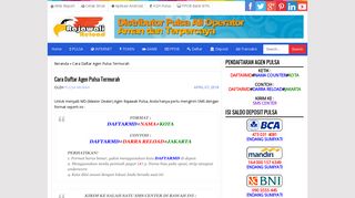 
                            7. Cara Daftar Agen Pulsa Termurah - RAJAWALI RELOAD PULSA ...