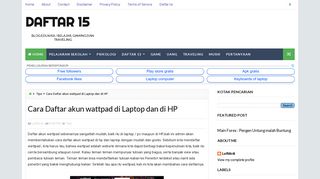 
                            12. Cara Daftar akun wattpad di Laptop dan di HP - Daftar 15