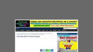 
                            8. Cara Daftar BimaTri Android (Update) | Untung Saya Baca (USB)