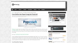 
                            6. Cara Daftar dan Dapat Uang dari PopCash - Sitakom Blog