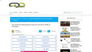 
                            6. Cara Daftar dan Menghasilkan Uang di Url Shortener ShtMe.co ...
