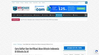 
                            8. Cara Daftar Dan Verifikasi Akun Bitcoin Indonesia Di Bitcoin.Co.Id ...