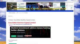 
                            3. Cara Daftar GainMax Capital Limited