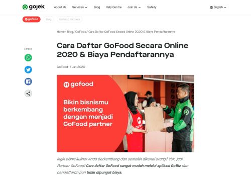 
                            1. Cara Daftar GO-FOOD Secara Online 2019 & Biaya Pendaftarannya ...