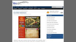 
                            3. Cara Daftar Goldentowns | Web-Gameglory