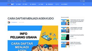 
                            5. CARA DAFTAR MENJADI AGEN KUDO - Clickbait