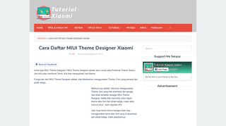 
                            9. Cara Daftar MIUI Theme Designer Xiaomi | Tutorial Xiaomi