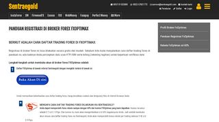 
                            8. Cara Daftar Trading Forex Di Broker FXOptimax Indonesia - Sentraegold