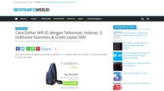 
                            4. Cara Daftar Wifi ID dengan Telkomsel, Indosat, 3, Indihome Seamless ...