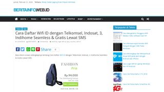 
                            10. Cara Daftar Wifi ID dengan Telkomsel, Indosat, 3, Indihome ...