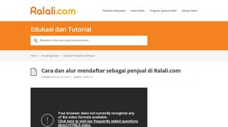 
                            6. Cara dan alur mendaftar sebagai penjual di Ralali.com - Ralali Seller ...