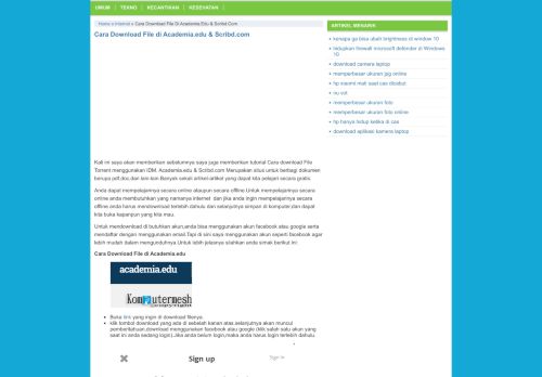 
                            12. Cara Download File di Academia.edu & Scribd.com | KOMPUTERMESH