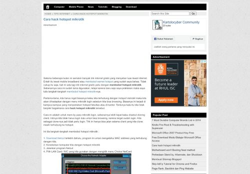 
                            11. Cara hack hotspot mikrotik | Kartolo Cyber Center